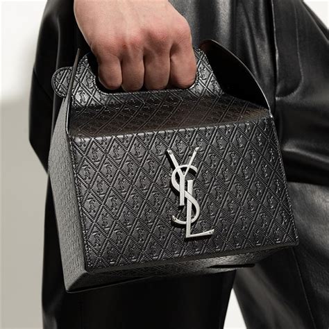 ysl box purse|YSL take out box bag.